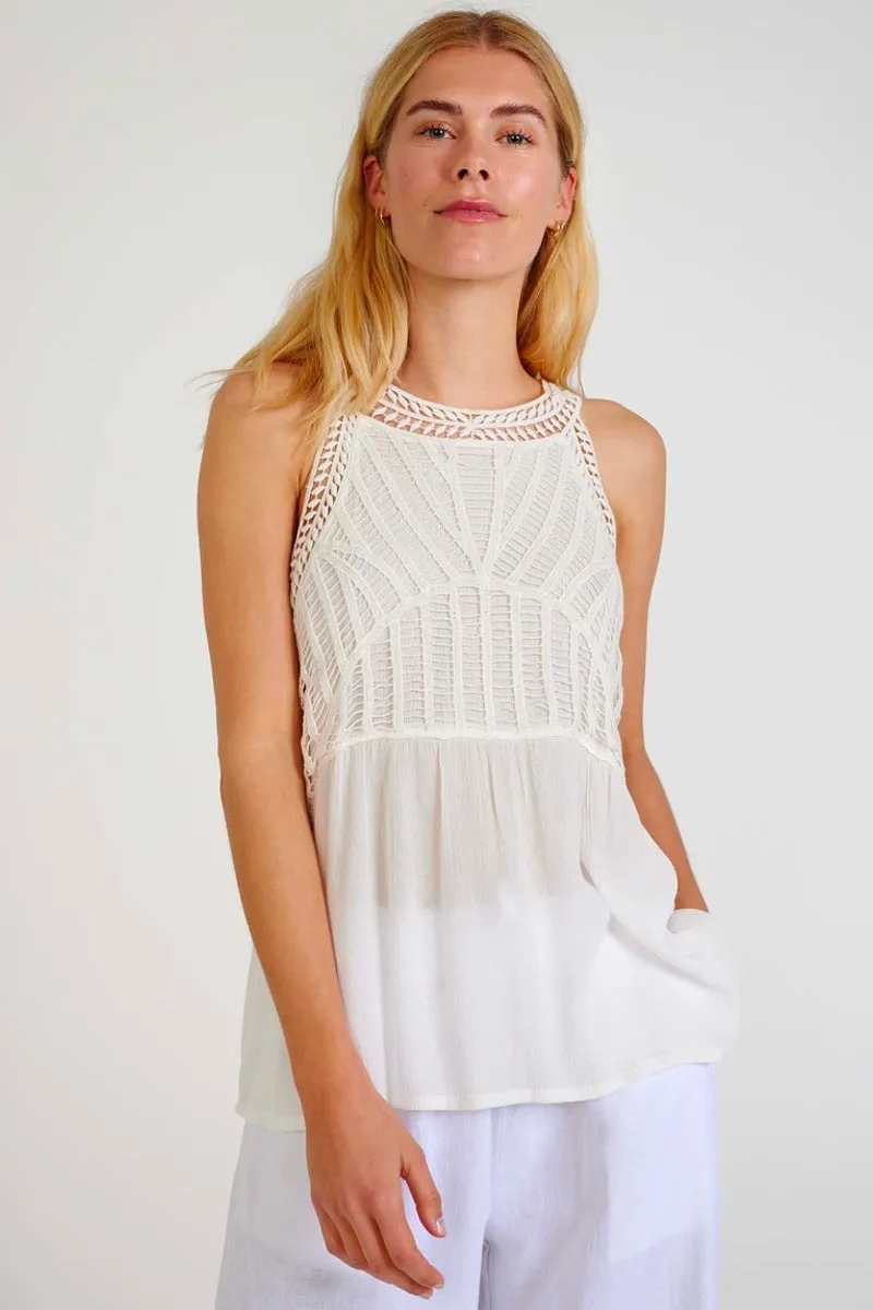 Valeen Top | Brilliant white | Top fra Freequent