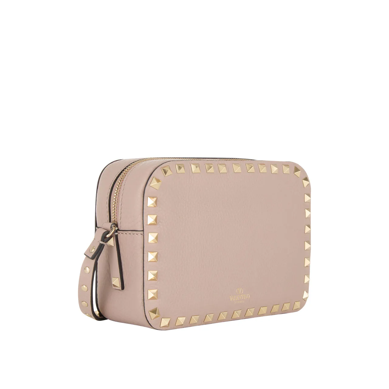 VALENTINO GARAVANI Rockstud Crossbody Bag - Poudre