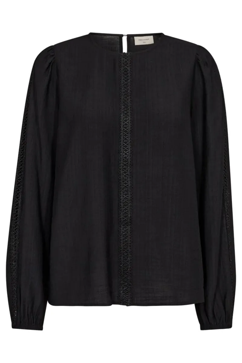 Wen Blouse 204790 | Black | Bluse fra Freequent