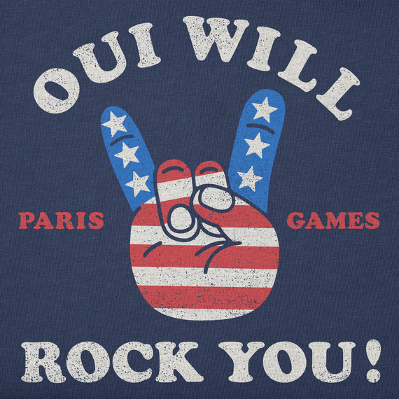 Women's Oui Will Rock You Crusher Tank