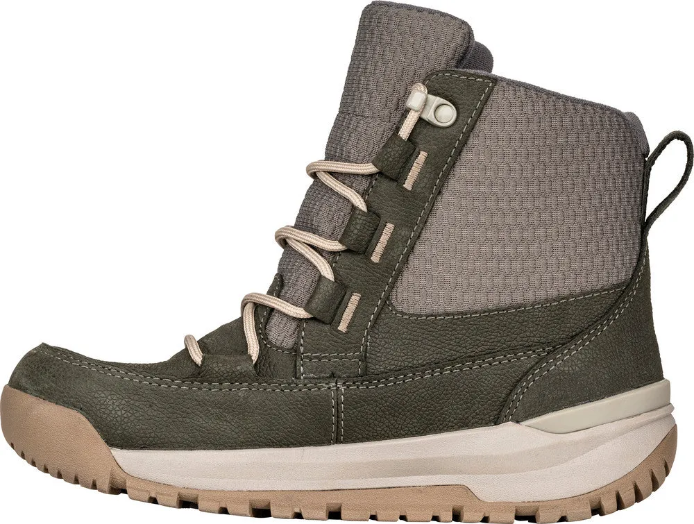 Women's Oboz Jourdain Mid Insulated Waterproof Color: Olive Branch