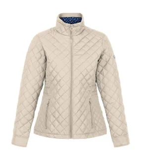 Womens/ladies charleigh quilted insulated jacket light vanilla Regatta