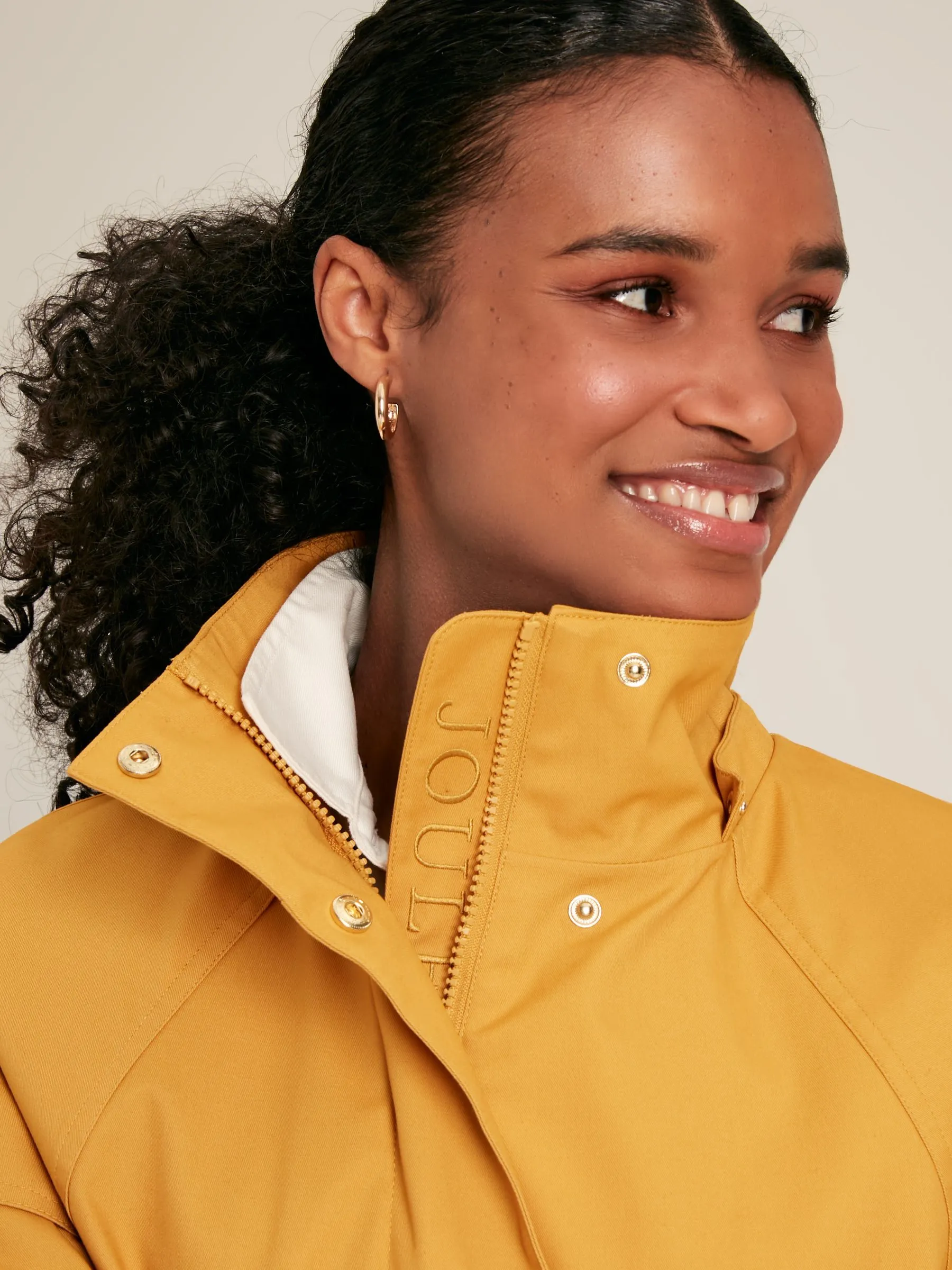 Yellow Premium Waterproof Hooded Raincoat