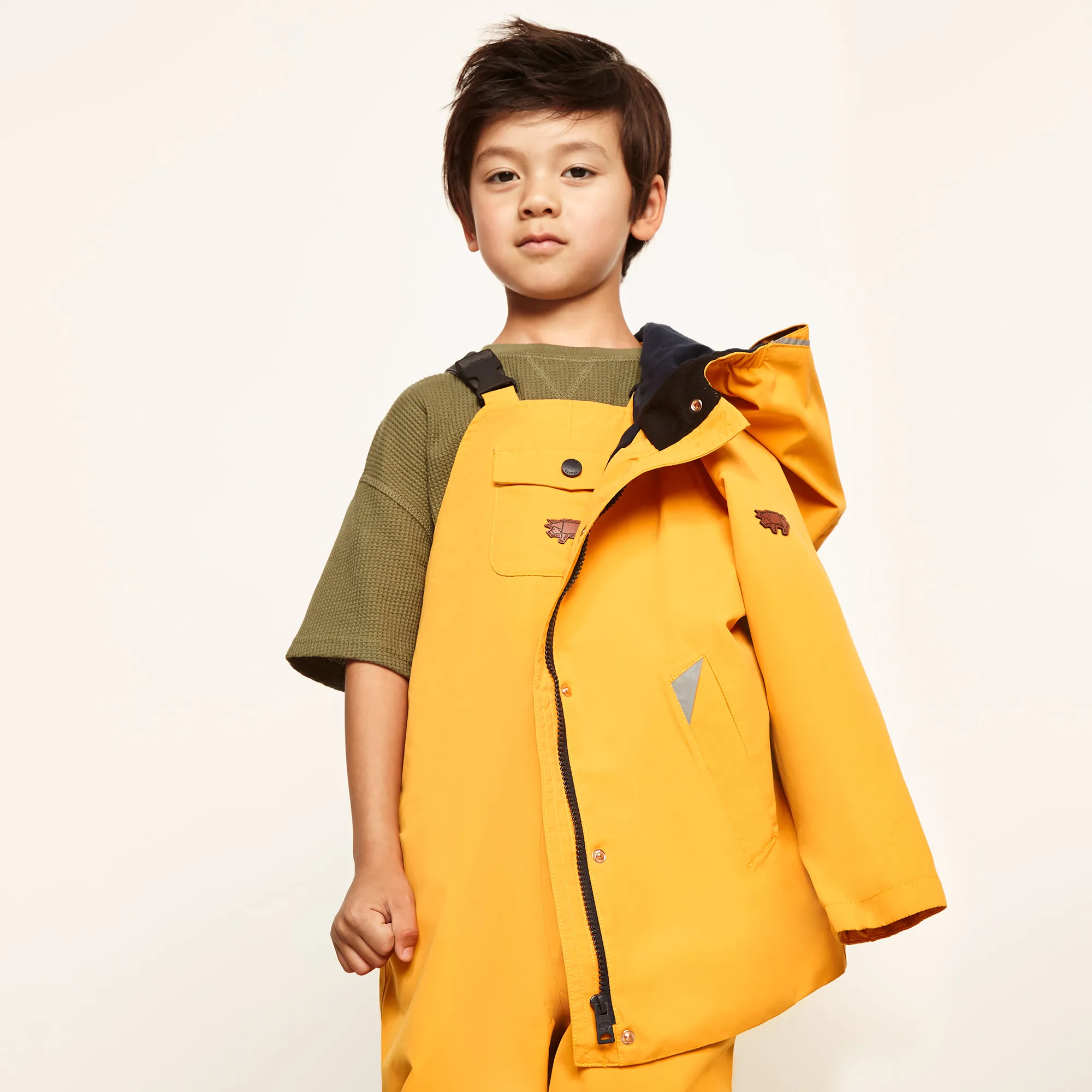 Yellow Waterproof Raincoat