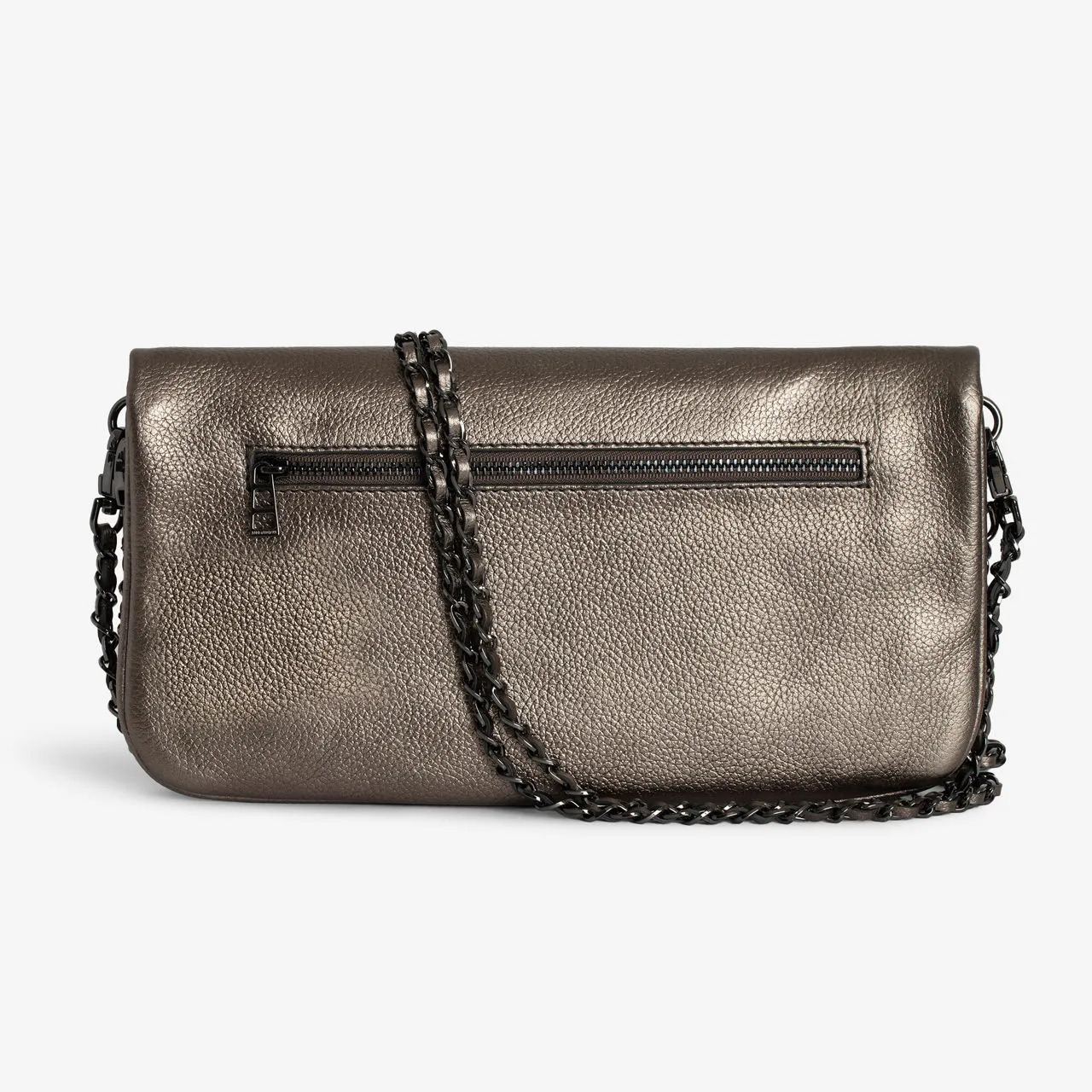 ZADIG&VOLTAIRE Rocky Wings Metallic Crossbody Bag - BLACK