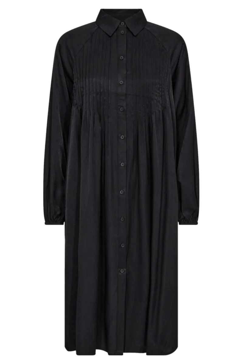 Zandra Dress | Black | Kjole fra Freequent