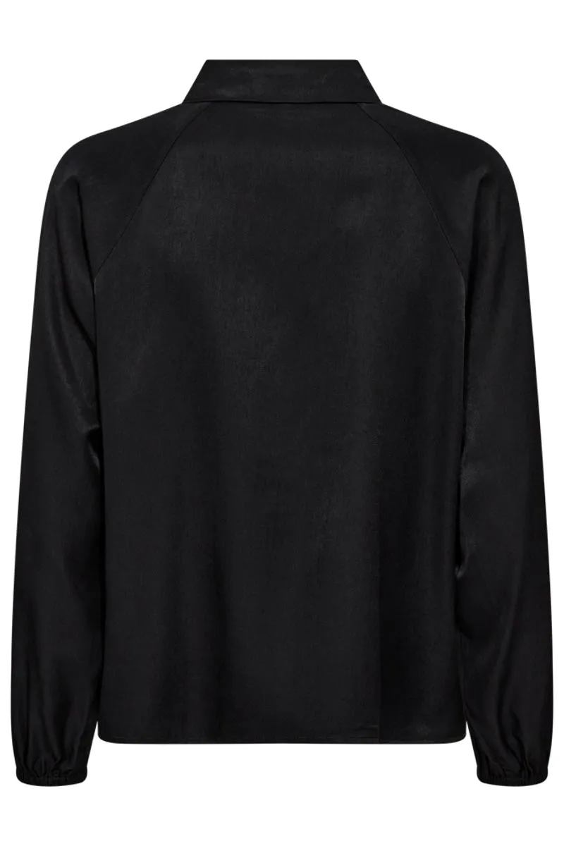 Zandra Shirt | Black | Skjorte fra Freequent